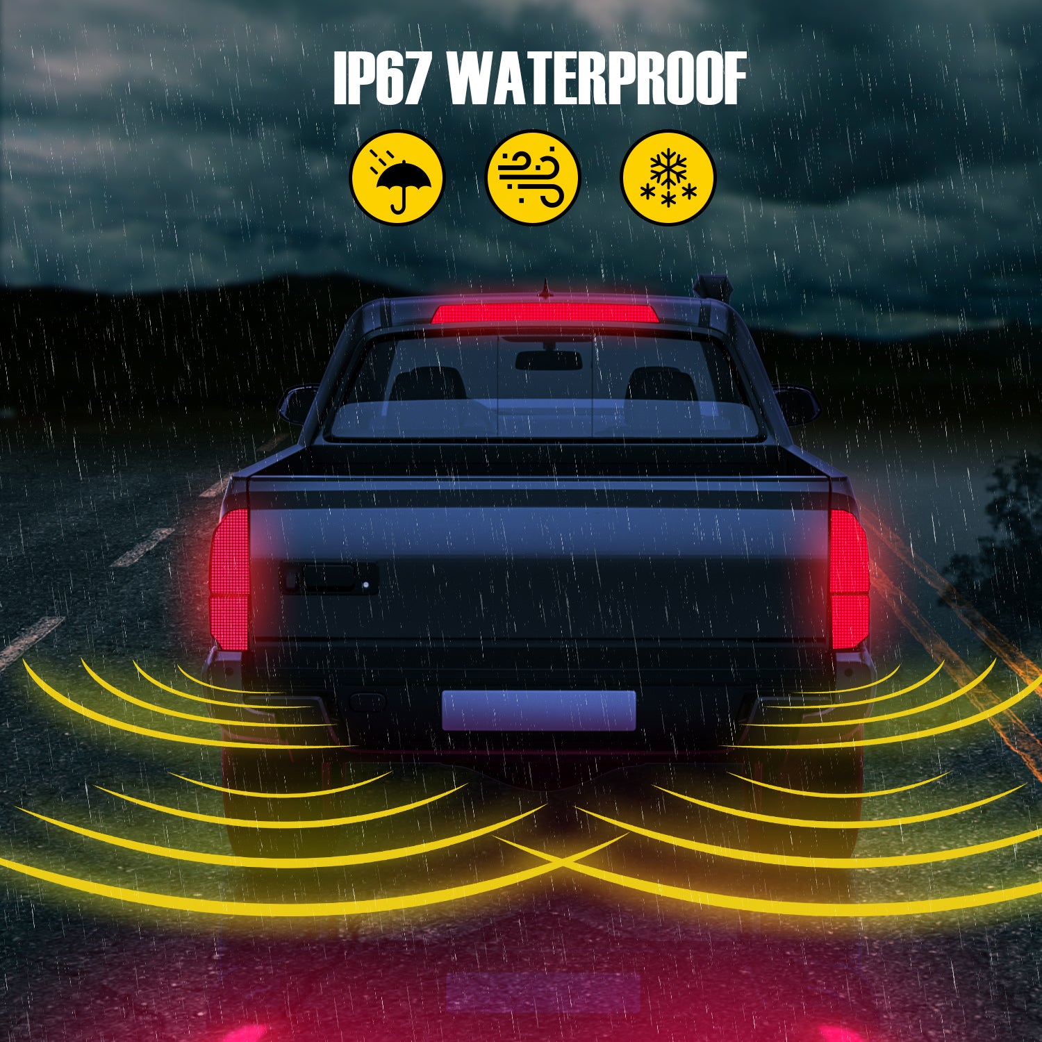 STEEL MATE Wireless Car Parking Assist System, Reverse Backup Radar Sy