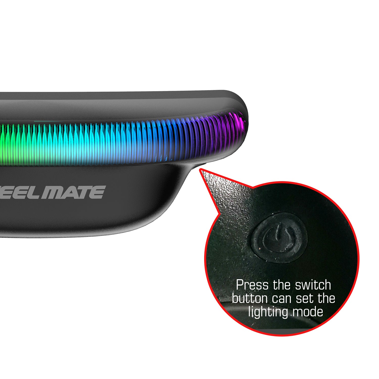 Steel MATE Helmet Light System Wireless Motorcycle Helmet Signal Light